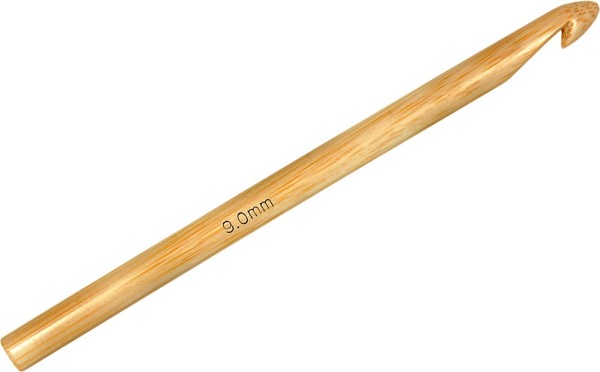 Häkelnadel aus Bambus 9,0mm