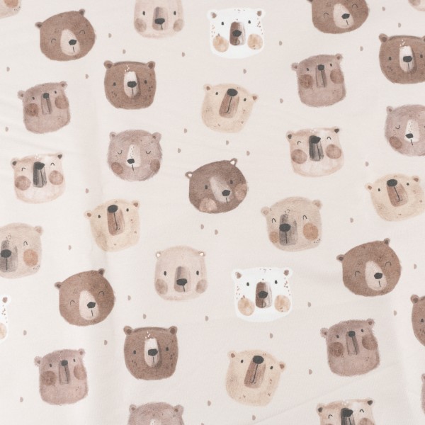 French Terry Milky Dots Bear
