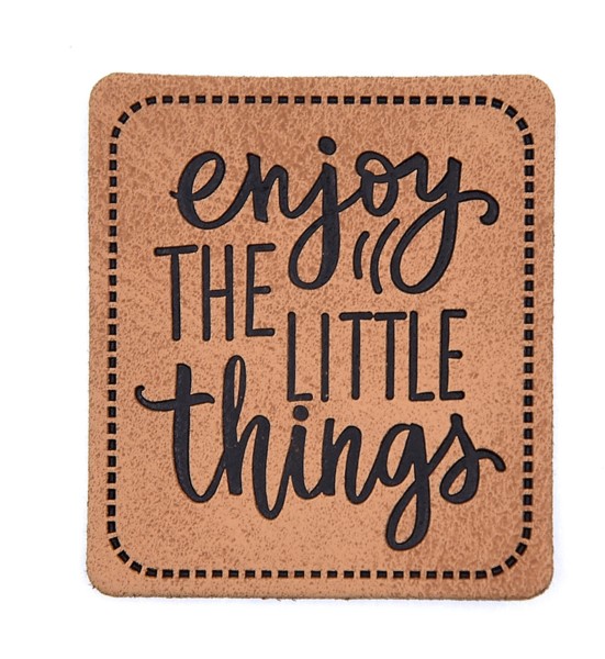 Label Enjoy the little things